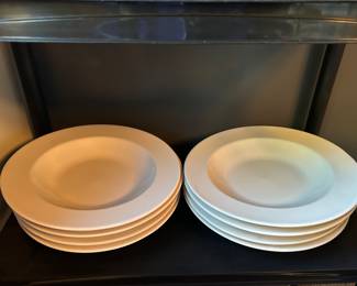 Vintage Coors restaurant ware bowls.