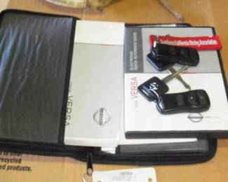 We have 2 keys and two alarm fobs