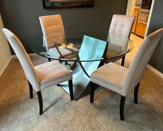 Beautiful dining table.