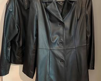 Beautiful ladies leather jackets.