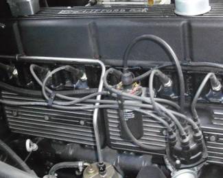 Bored 304 C.I., 340 H.P. inline 6 original equipment since new. Manual transmission and AC.