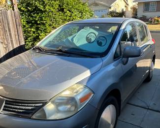 2008 Nissan Versa with 79,900 miles. Single owner since new, clean title in hand. Available for pre sale, call Robert at 714 499 4199. Additional photos below.