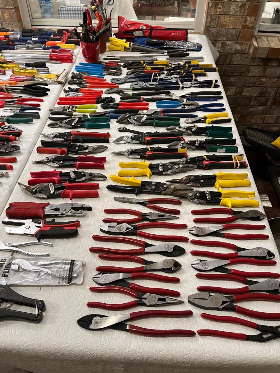 The plier department