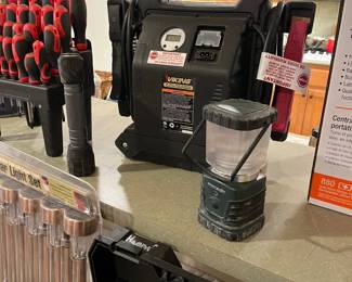 Lots and lots of flashlights of every shape and size