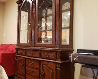 The china cabinet