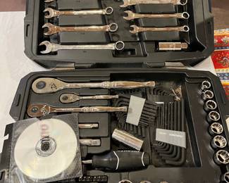 Another set that is not rusty, it is the lighting.  They are so shinny it is picking up reflections