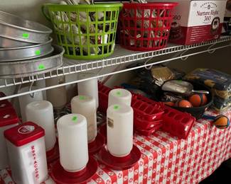 Chicken Stuff and a small incubator