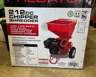 Chipper Shredder in box
