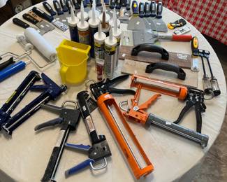 The paint department