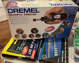 Many Dremel parts as well