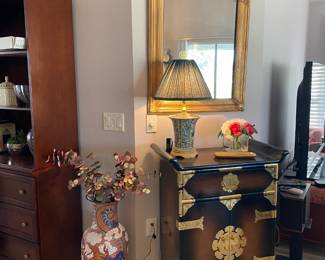 Oriental Brass Trimmed Chest