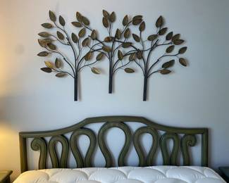Green Queen Headboard
