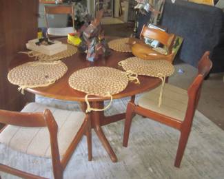1960'S TEAK DINING SET