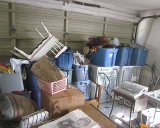 WASHER AND DRYER AND LOADS OF UNSORTED