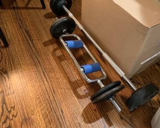 Weights fitness equipment