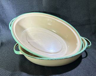 Vintage Enamel Bakeware