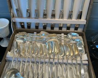 Oneida Community CORONATION Art Deco Silver Plate