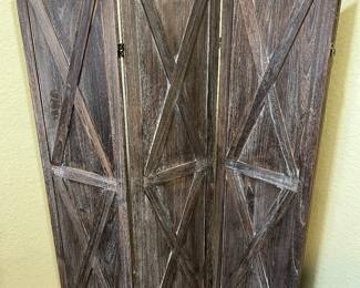 Rustic Room Divider