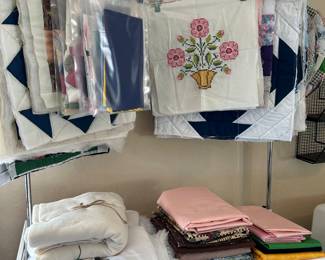 Fabric and A Collection of Unfinished Projects