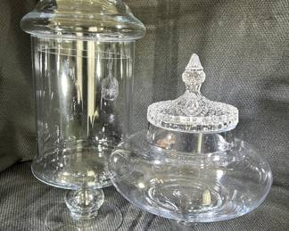 Glass Apothecary Jars