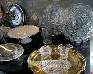 Glass Serving Trays
