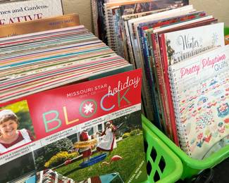 Quilting Magazines and Books  