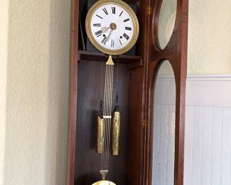 Antique Grandfather Clock  -   French “Guillotine” Movement 