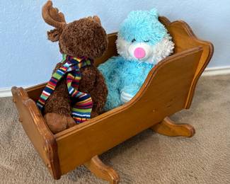 Vintage Doll Cradle
