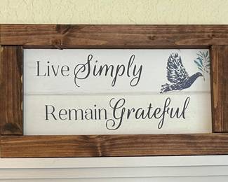 Inspirational and Scripture Quote Home Decor