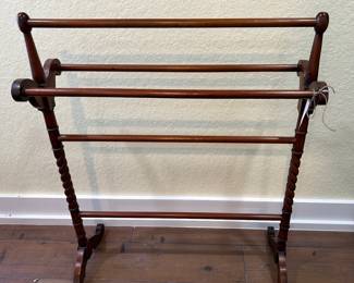 Antique Quilt Rack