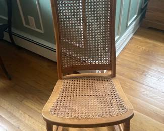 Cane Back Rocking Chair