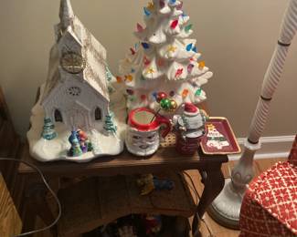 Vintage Ceramic Christmas Decor