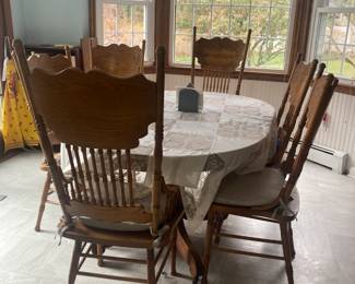 Solid Wood Dining Set