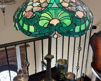Tiffany style lamp