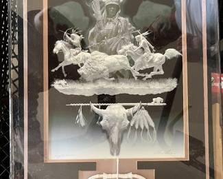 Full shot of Calling the Buffalo by Patty Eckman