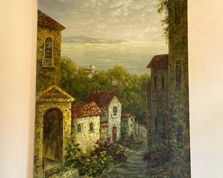 Italian fresco artwork