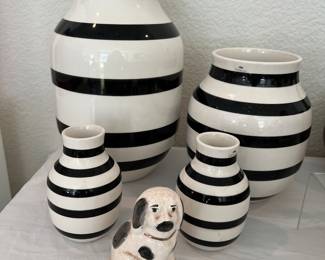 Roseddshl Kahler Omaggio Vases!!