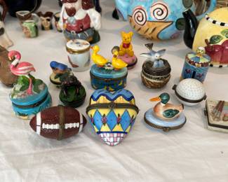 Beautiful small handpainted boxes