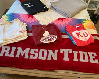 Lots of Alabama RR shirts, great blanket and a few other things!