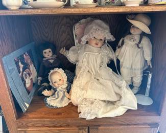 Assorted Porcelain Dolls