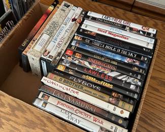 Cassettes, CDs, DVDs, and VHS Tapes