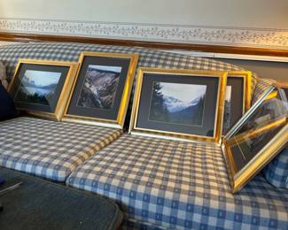 Landscape framed art