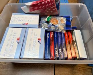 Coins- 2000s proof sets