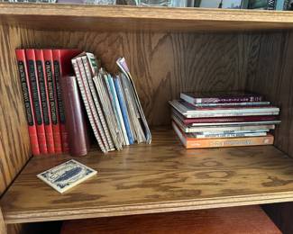 Encyclopedia Books, and magazines