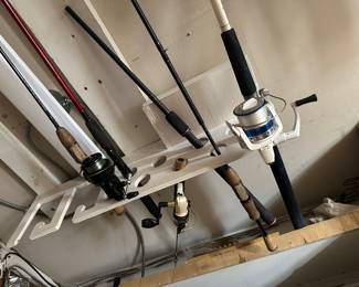 fishing poles