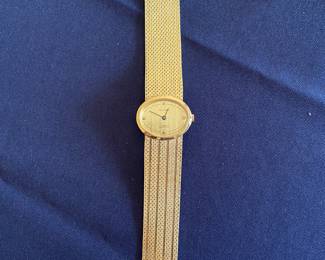 Gold tone Waltham ladies watch 
