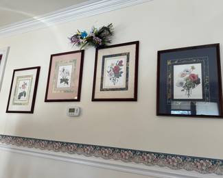 Floral Framed Art