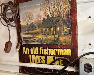 Fisherman Sign