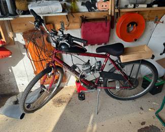 motorized mountain bike