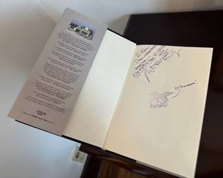 The Last Open Road, signed book